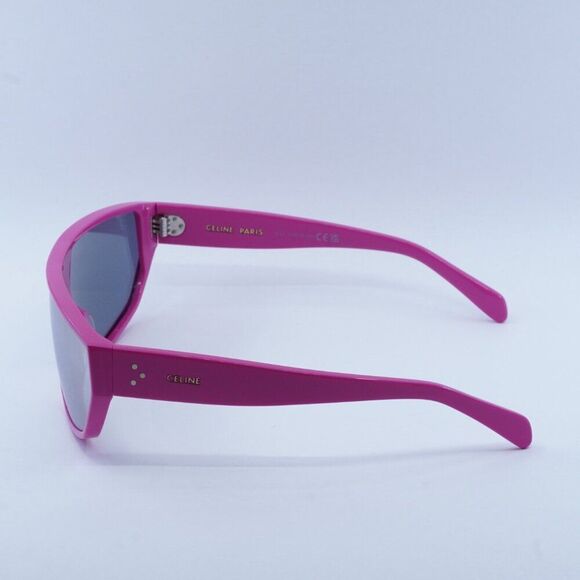 NEW CELINE CL40195I 75C PINK SILVER SUNGLASSES - Picture 8 of 10